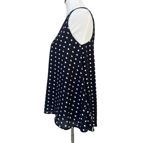 Philosophy Apparel Womens Printed Keyhole Swing Sleeveless Blouse Size S - Picture 3 of 16